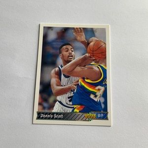 Dennis Scott ‘92 Upper Deck Card